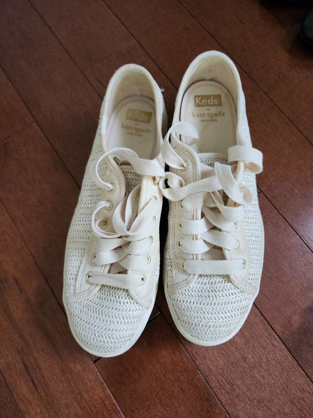 Keds x Kate Spade women's platform sneakers in size USA 8